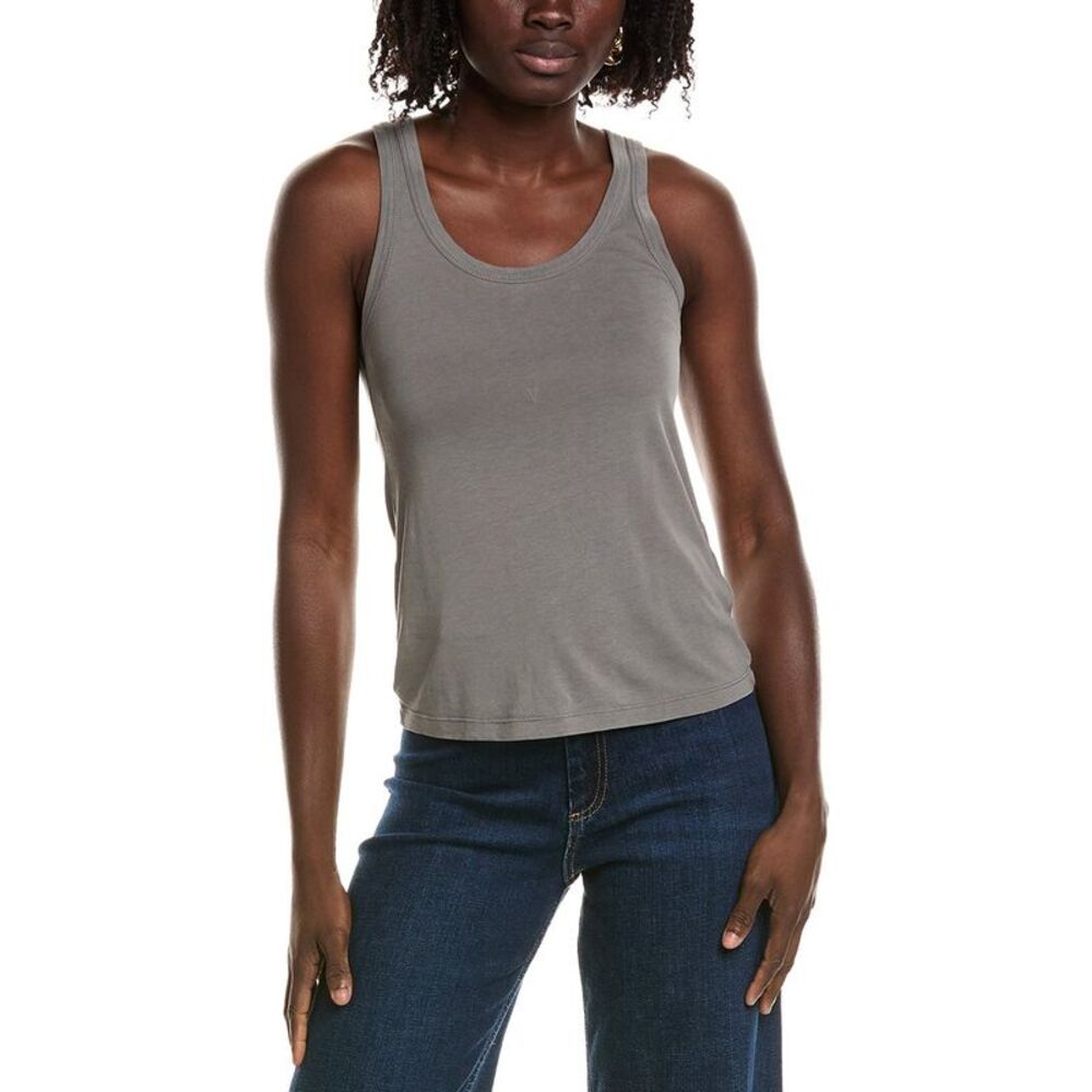 Officine Générale Womens Officine Generale Tatia Tank Top, Grey